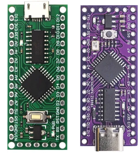 LGT8F328P-LQFP32 MiniEVB TYPE-C MICRO USB Compatible With ATMEGA328 Nano V3.0 LGT8F328P CH9340C / HT42B534-1 SOP16 For Arduino