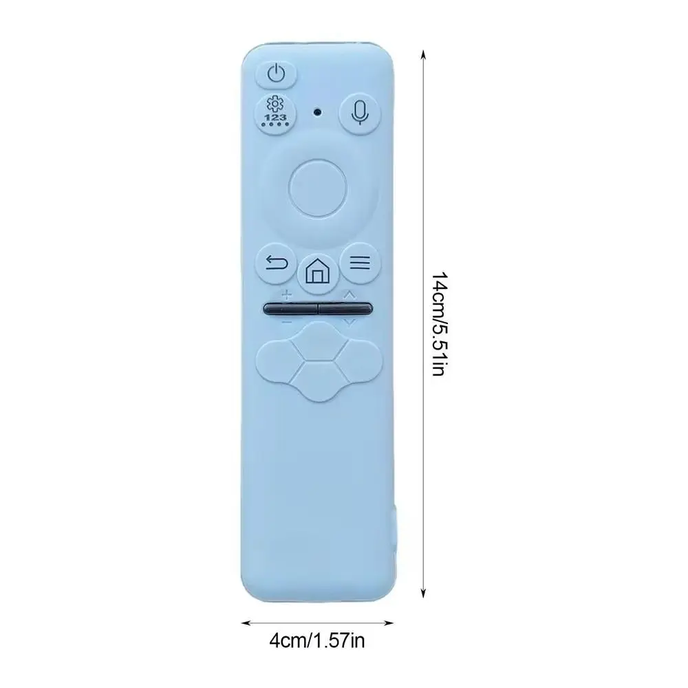 Anti-fall Remote Control Case Dirt-resistant Shookproof Waterproof Case Durable Silicone for Samsung BN59-01432AJBD