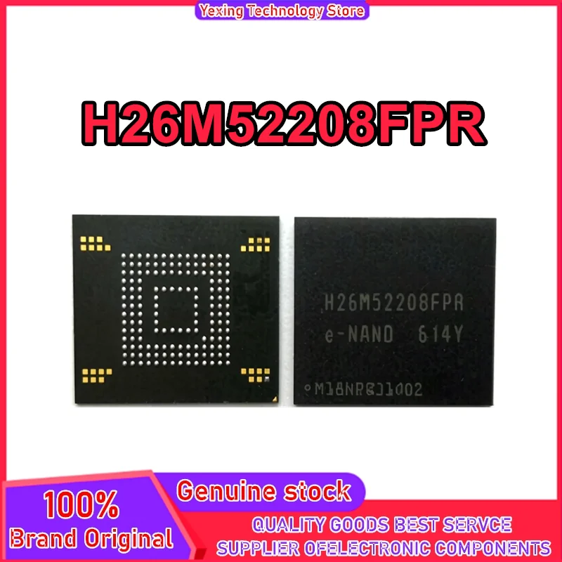 H26M52208FPR 16GB 153 Ball 5.1 Version EMMC 0-10 Flash Memory IC New Original in Stock