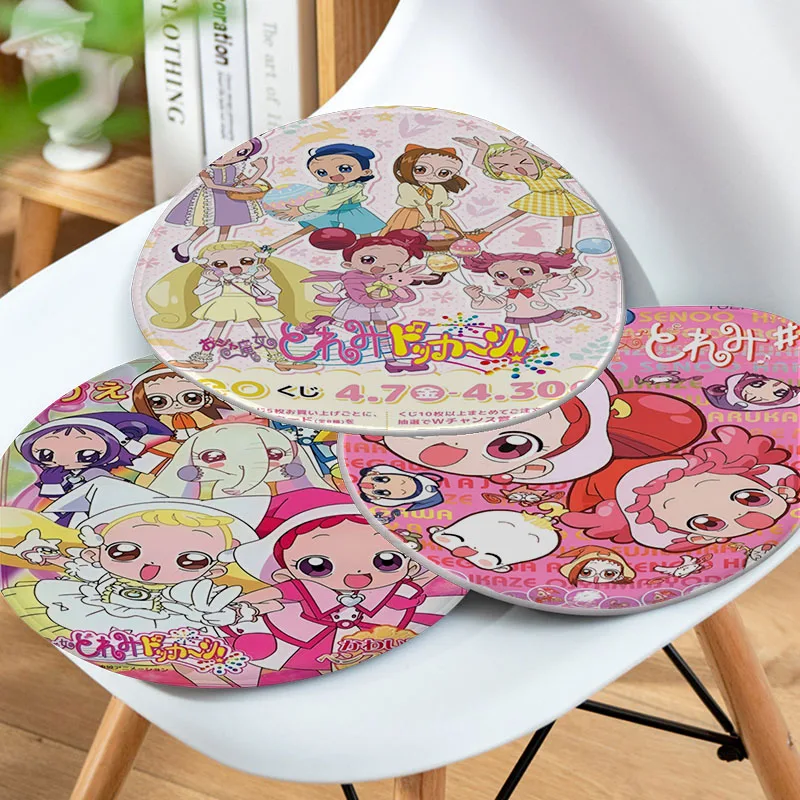 Anime Magical DoReMi Modern Minimalist Style Meditation Cushion Stool Pad Tatami Seat Cushion Anti-Slip Sofa Decor Tatami