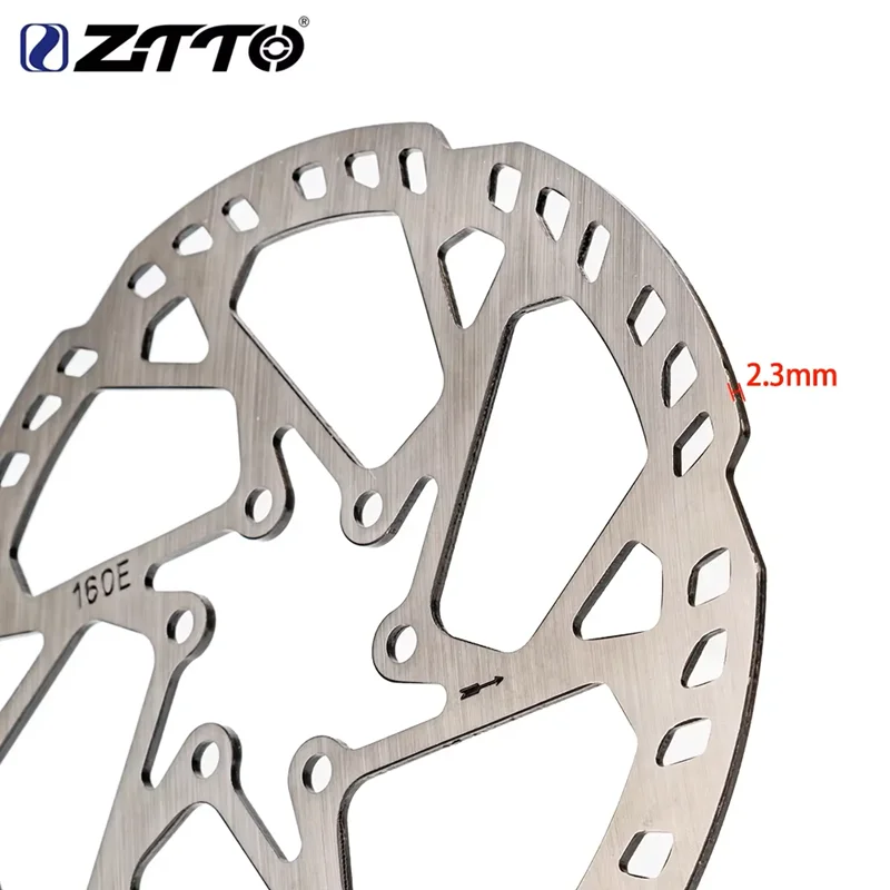 

ZTTO 2.3mm Thicken MTB Road E-bike Bicycle Disc Brake Rotor Stainless Steel 140/160/180/203/220mm 6 Bolts Hub Mount Bike Parts