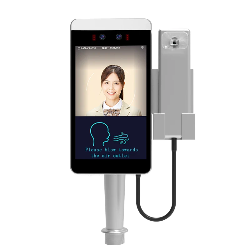 Factory Direct Sales Customized Breath Alcohol Test Machine with Face Recognition Access Control Attendance OEM & ODM Supported
