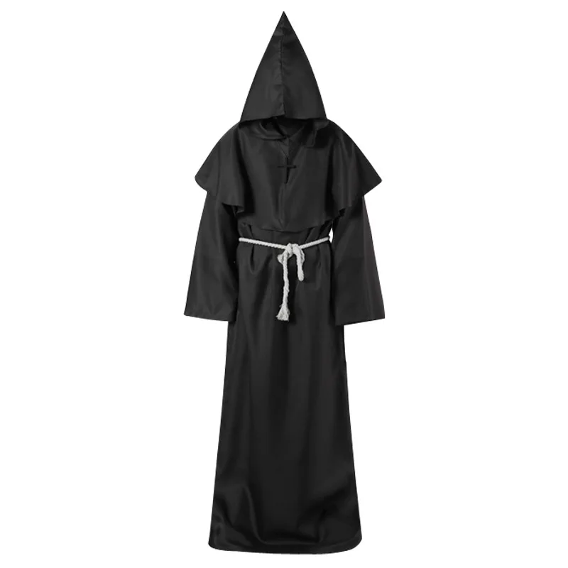 JiaMei القرون الوسطى الراهب معالج تأثيري حلي لوهوين الموت الله رداء دور بلانغ الملابس النسائية المرحلة العرقية زي #5