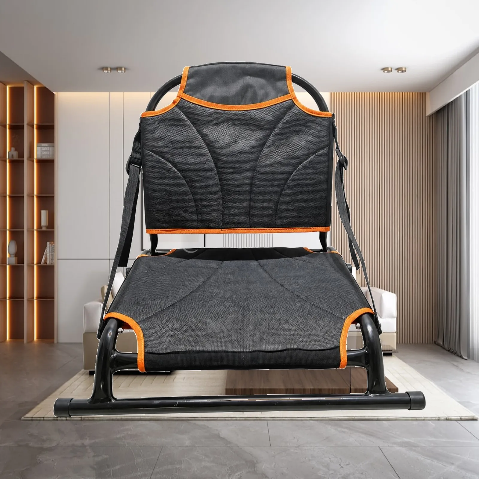 Foldable Kayak Seat with Adjustable Recline for Paddleboard Canoe Aluminum Frame Water Sport Gear