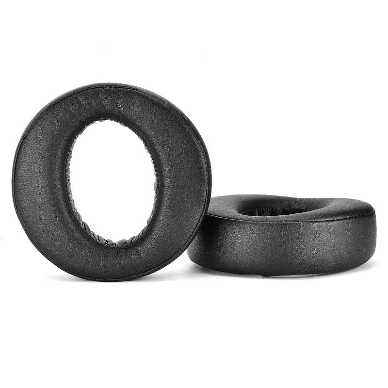 Coussinets d'oreille de remplacement pour casque Jabra Evolve 80 UC, en cuir protéiné souple, mousse à mémoire de forme, manchon de protection.
