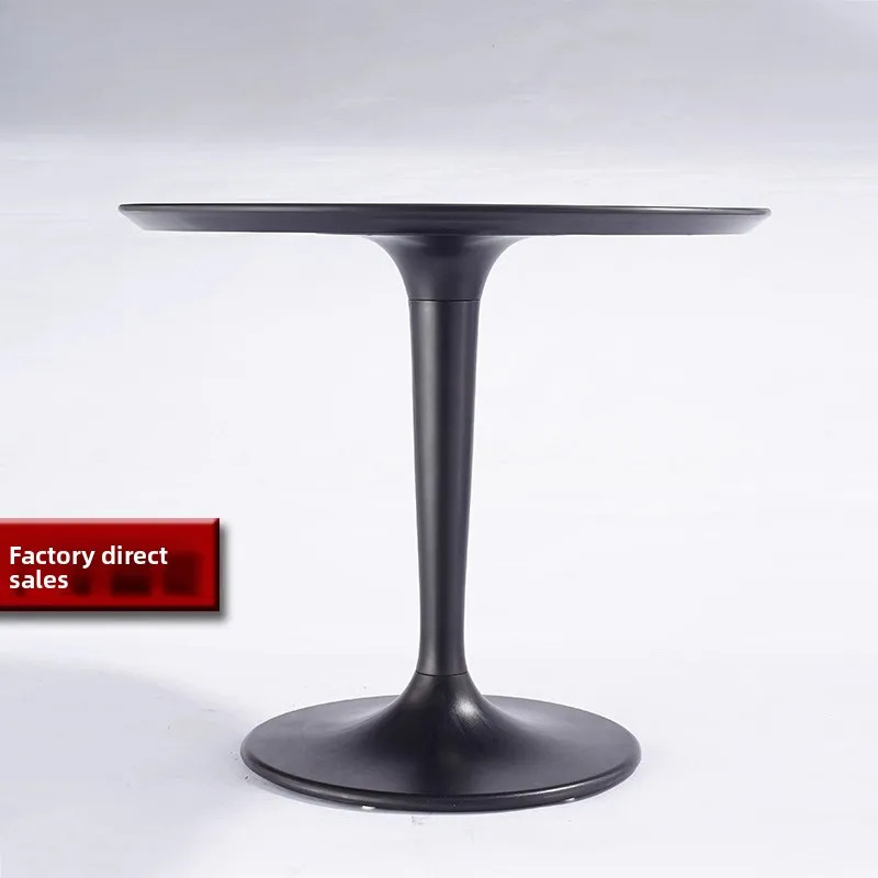 Modern simple casual coffee table waterproof sunscreen plastic table meeting guest coffee table C68 spot