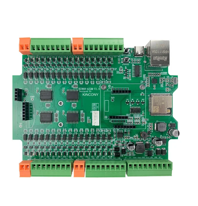 Kincony Smart Home Automation KC868-A32M Esp32 Smart Switch Ethernet MOSFET Модуль 32DO Wi-Fi Switch Kincony Smart Home Automation KC868-A32M Esp32 Smart Switch Ethernet MOSFET Модуль 32DO Wi-Fi Switch