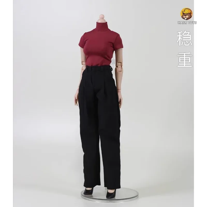 1/6 Scale Soldier Casual Long Sleeved Top and Pants Model for 12'' Female