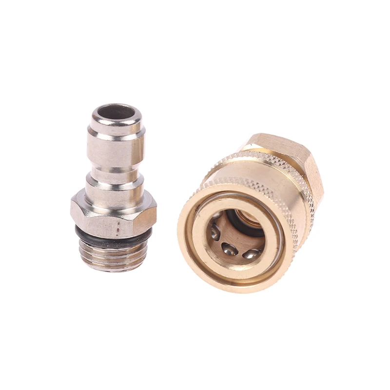 Pressure Washer Coupling For Garden Joints Replacement Parts 1/4 Quick Connector High Pressure Cleaning Machine Connector