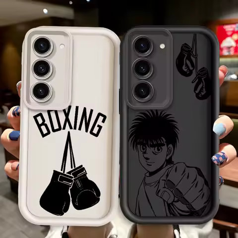 Hajime No Ippo Art Anime Comic For Samsung Note 20 S24 S23 S22 S21 S20 Ultra Plus FE A25 A23 A22 A55 A35 5G Eye Ladder Funda