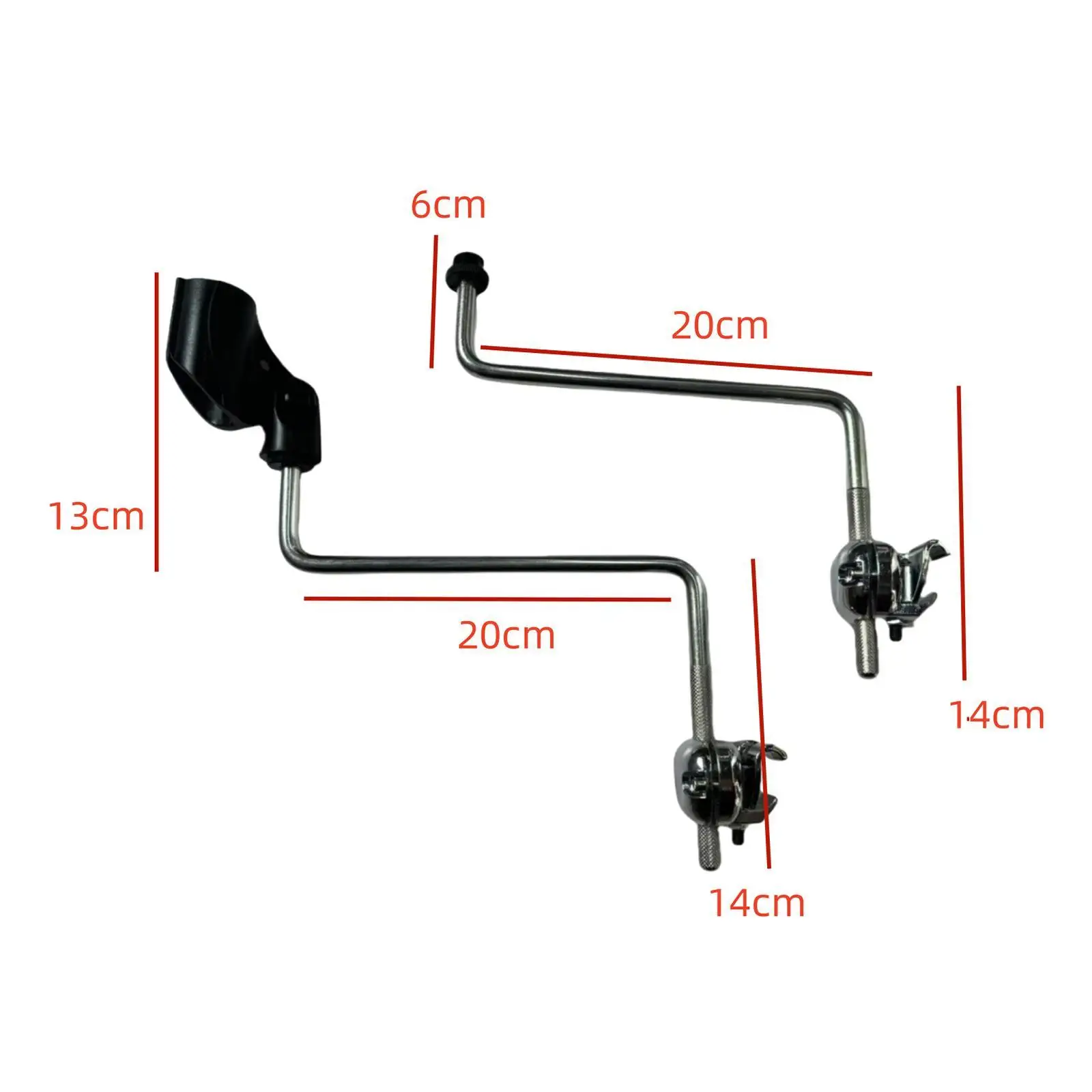 Supporto per microfono per batteria Forniture per strumenti musicali professionali Adattatore per microfono