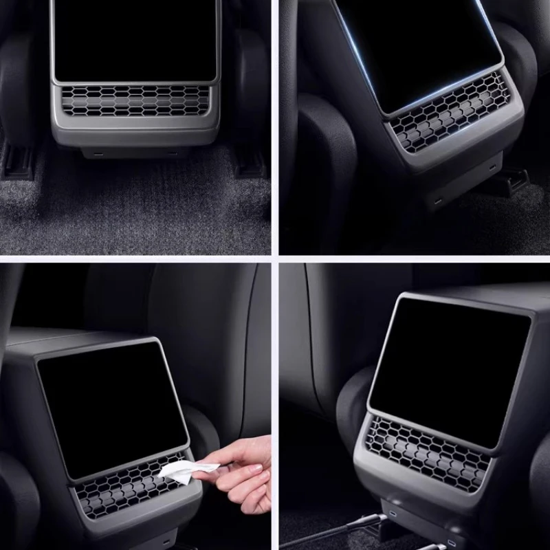 

Для Tesla's Highland Model Y/YL/3 задняя розетка для кондиционера, защитная крышка, декоративные аксессуары