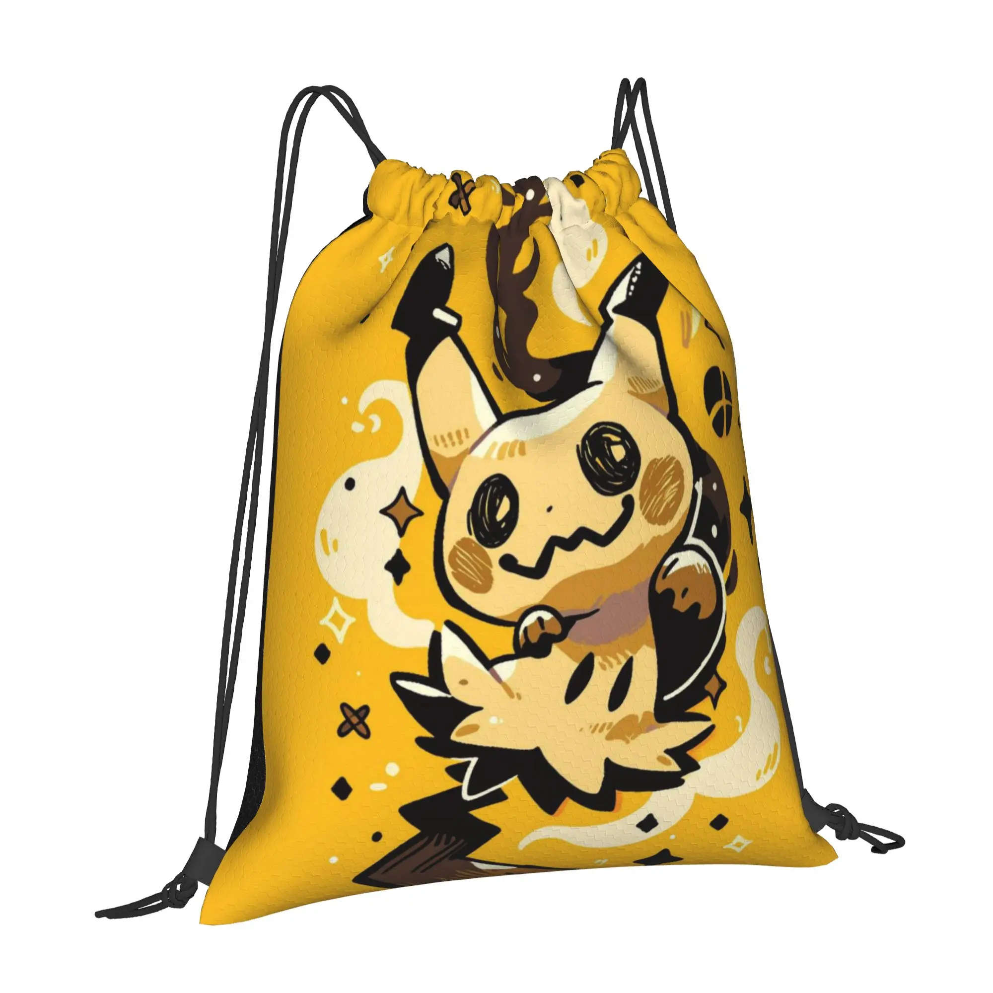 sports Pouch pokemon  Portable Travel Drawstring Bags Riding Backpack Gym Shoes Storage Backpacks