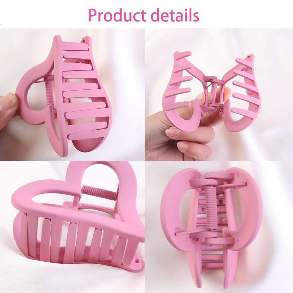 大人用の大きなヘアクリップが大好き,後ろにハーフネクタイ,ロマンチックなヘアアクセサリー,女性用,1個