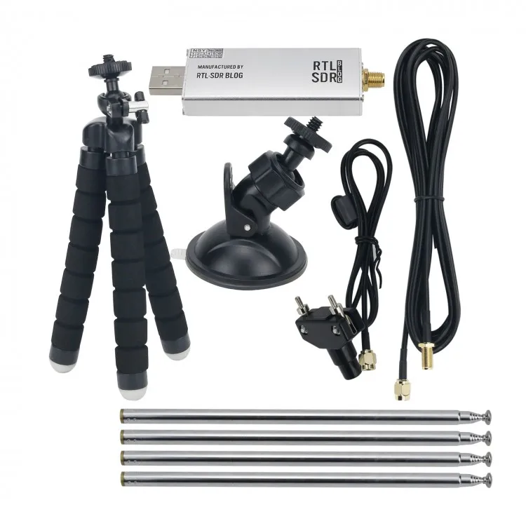 

RTL-SDR V3 R820T2 RTL2832U 1PPM TCXO HF Бесшумный тройник Программно-определенное радио с комплектом антенн Электронные компоненты Продукт