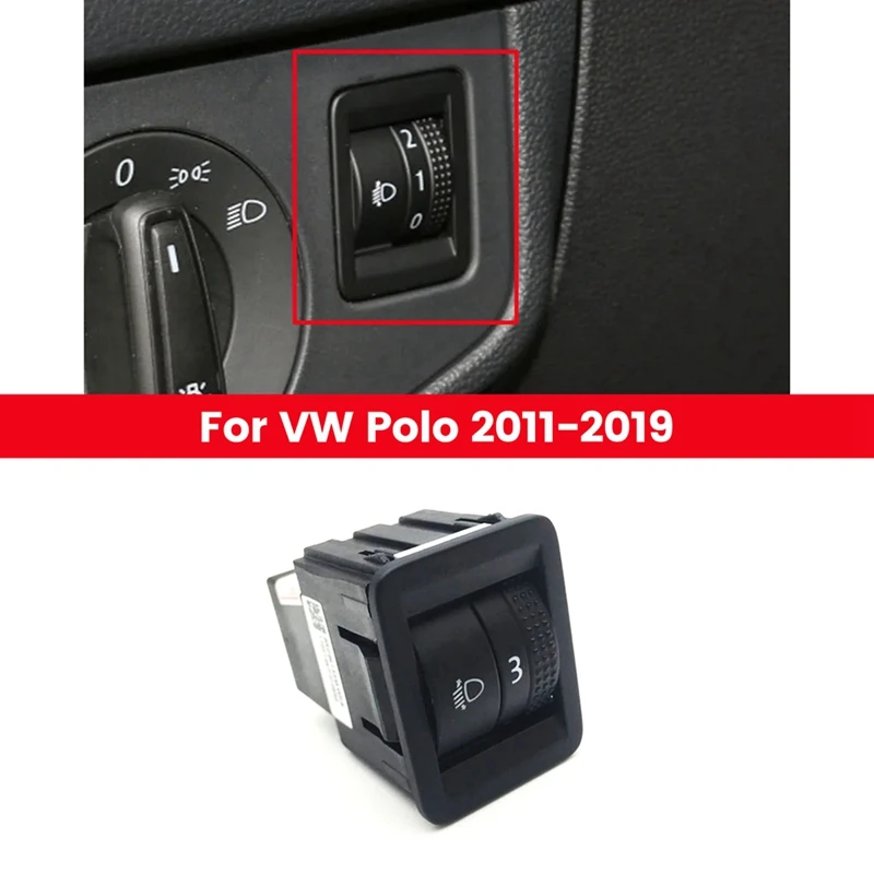 

Переключатель регулировки высоты автомобильной фары для VW Polo 2011-2019 6RD941333A 6RD 941 333A