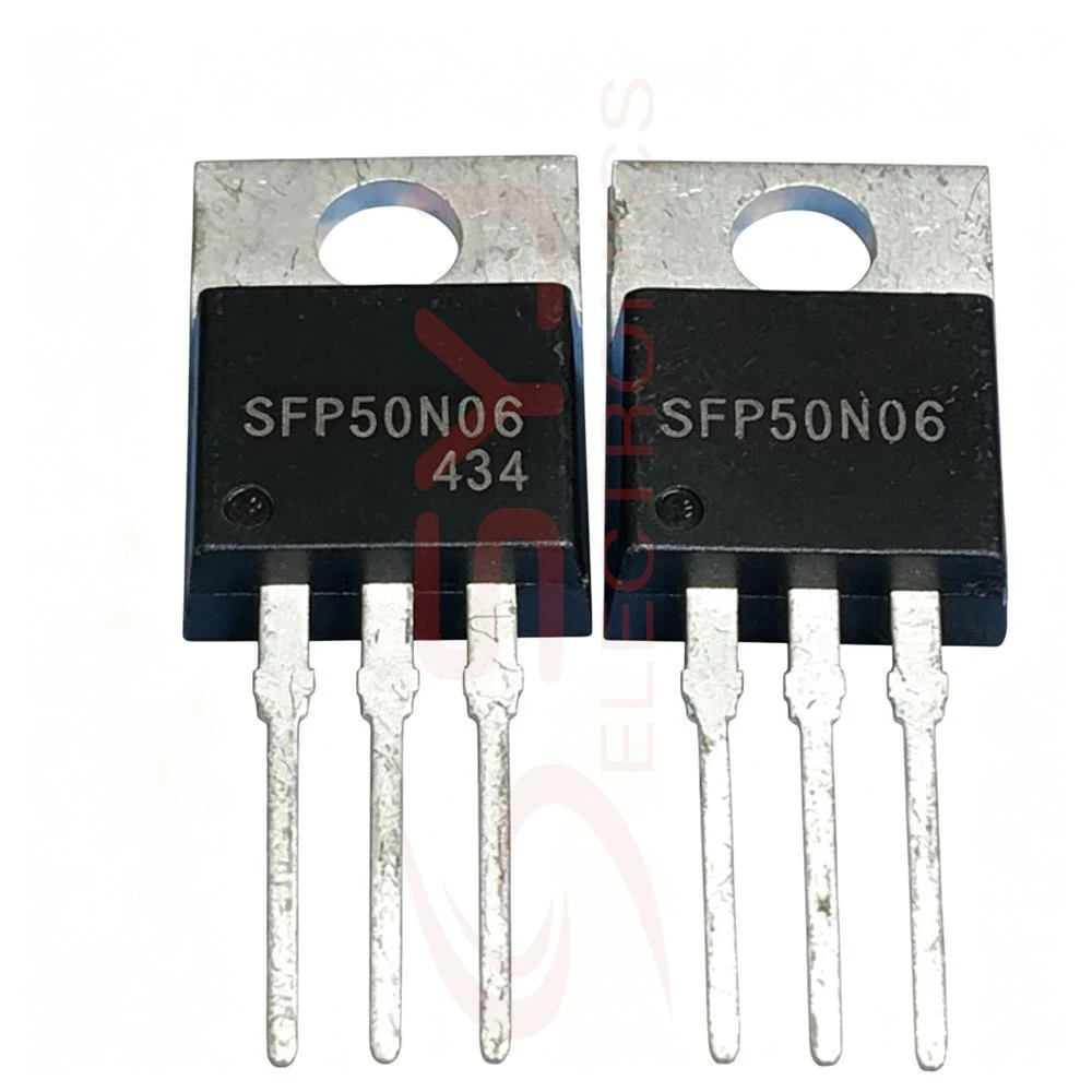 5PCS SFP50N06 60V 50A HFA04TB60 600V 4A HFA08TB60 600V 8A 40CTQ150 150V 40A IXTP4N80P 800V 3.6A FQP17P06 -600V -17A TO-220