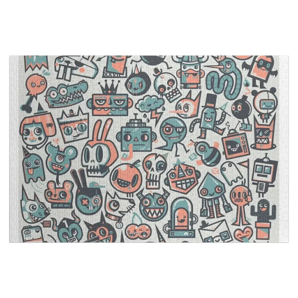 

61 Characters Jigsaw Puzzle Jigsaw Pieces Adults Custom Photo Puzzle
