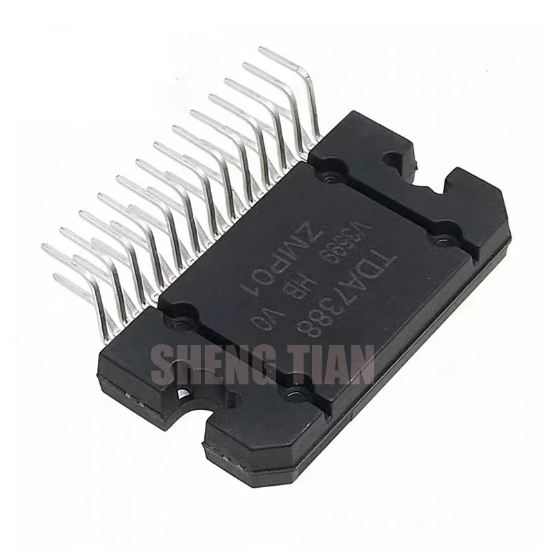 1PCS 100% New TDA7388 7388 Authentic Amplifier Integrated Circuit Quad Channel for Car Audio System