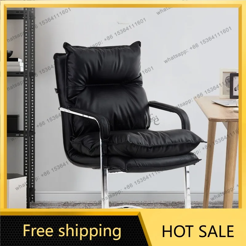 LSLuxury Living Room Office Chairs Design Hotel Minimalist Ergonomic Office Chairs Fashion Bedroom Furniture Cadeira Lsdny