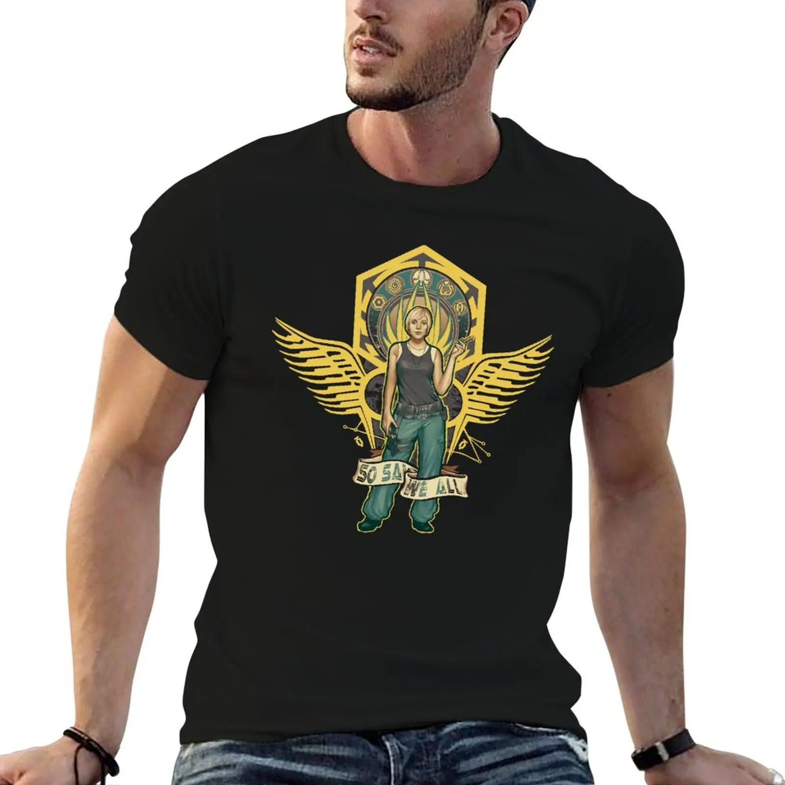 

So Say We All T-Shirt t shirts designer graphic t shirts for man funny t shirts dark humor T-shirt