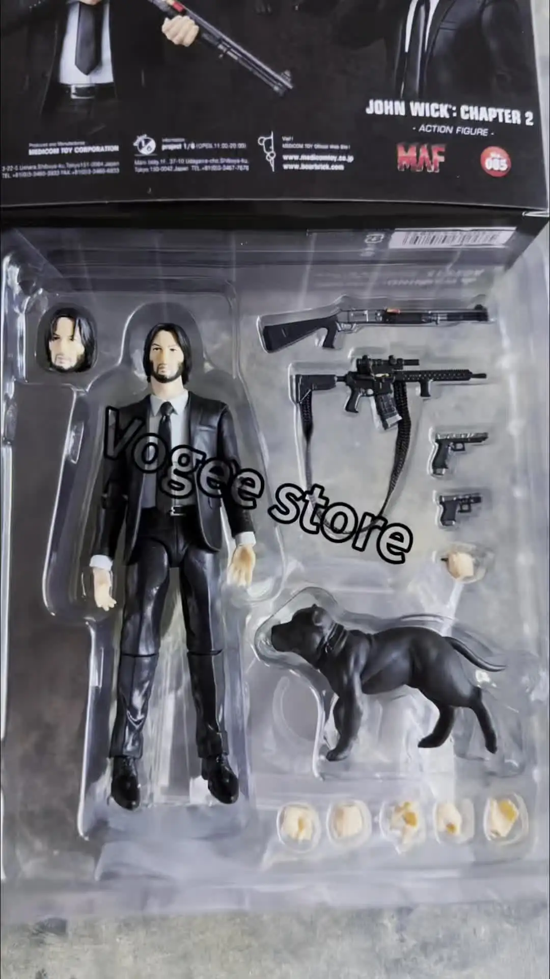 6inch New Type Mafex 085 JOHN WICK Chapter 2 Action Figure Doll