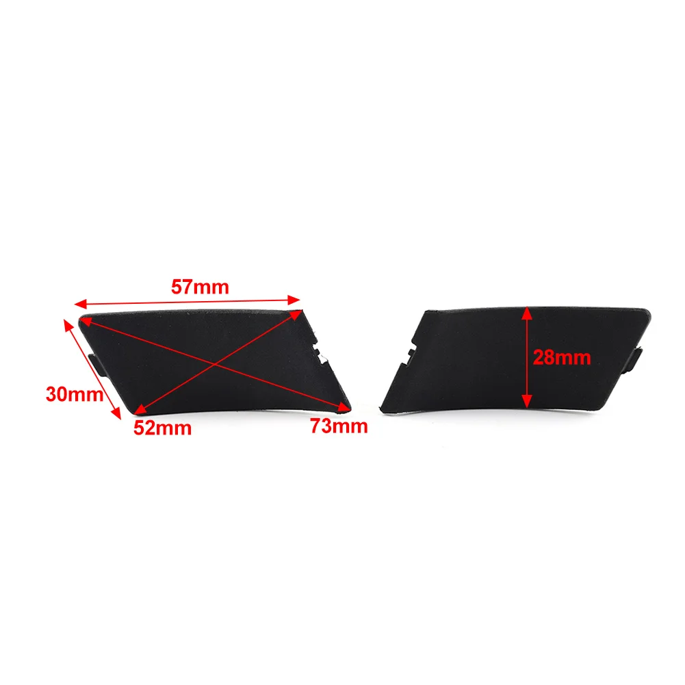 Black For Land Rover Range Rover Sport Discovery LR036884 LR036883 Car Door Inside Interior Pull Handle Cover Cap Lid
