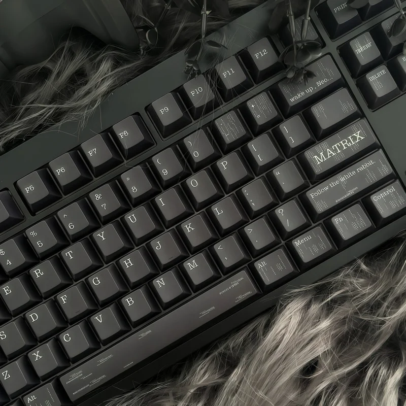 Matrix Keycaps in Stock for Mechanical Keyboards, Original Factory Profile, Dye-Sublimated PBT Keycap