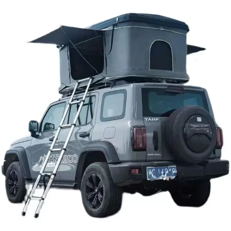 New Arrival 2-3 Person roof tent cheap Survival Gear SUV Free Build Quick Open Car Top Roof Tent