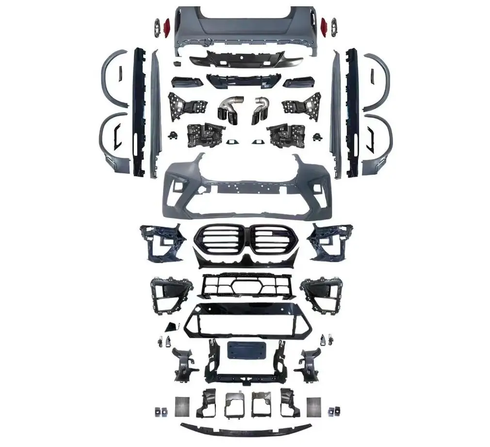 

For X6M F96 BodyKit 23+ LCI Upgrade & Facelift Bumper Change Conversion & Tuning Kit for G06 F96 Generation