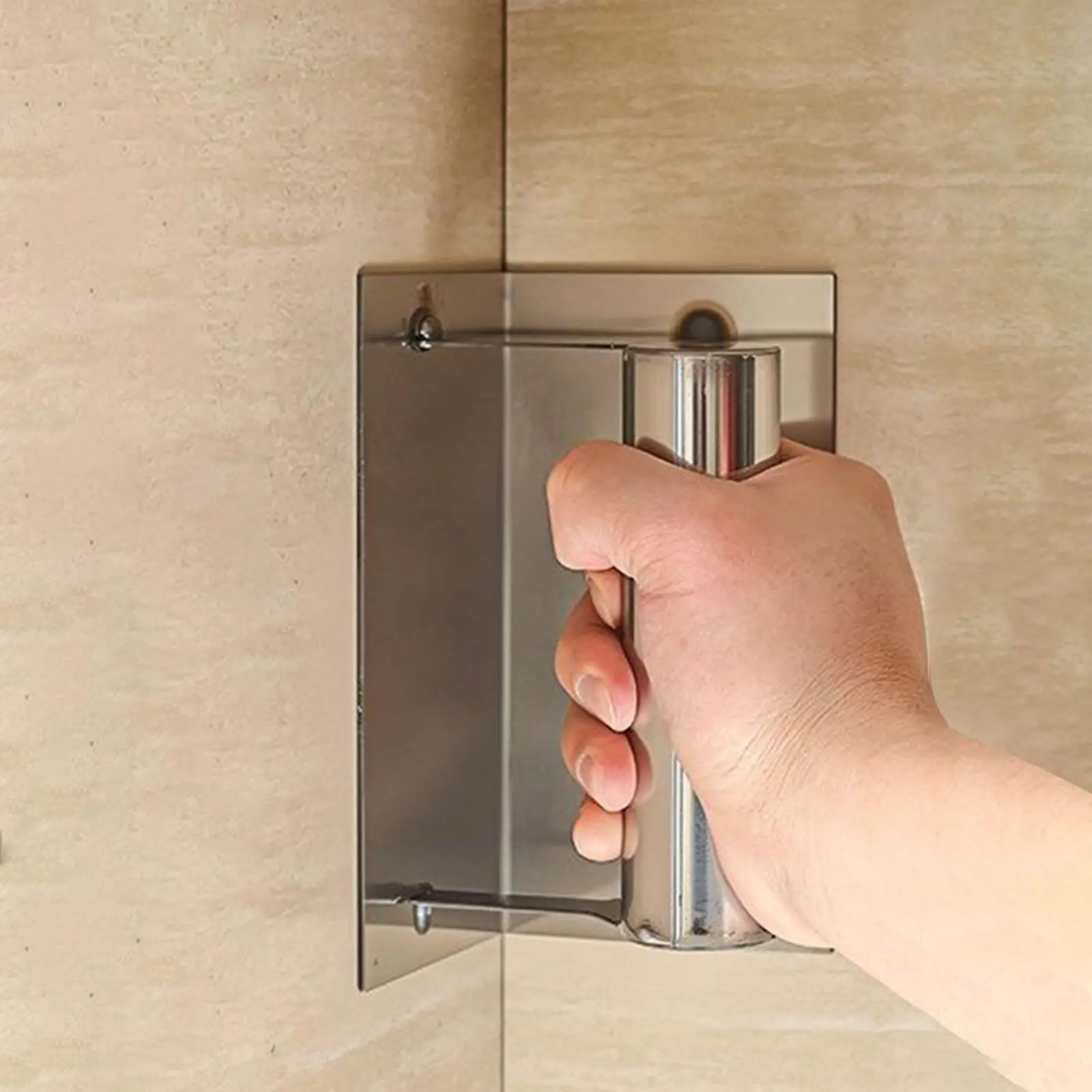 Corner Drywall Tool Stainless Steel Plastering Tool Non-slip Rust-resistant Drywall Corner For Construction Site Home Wall