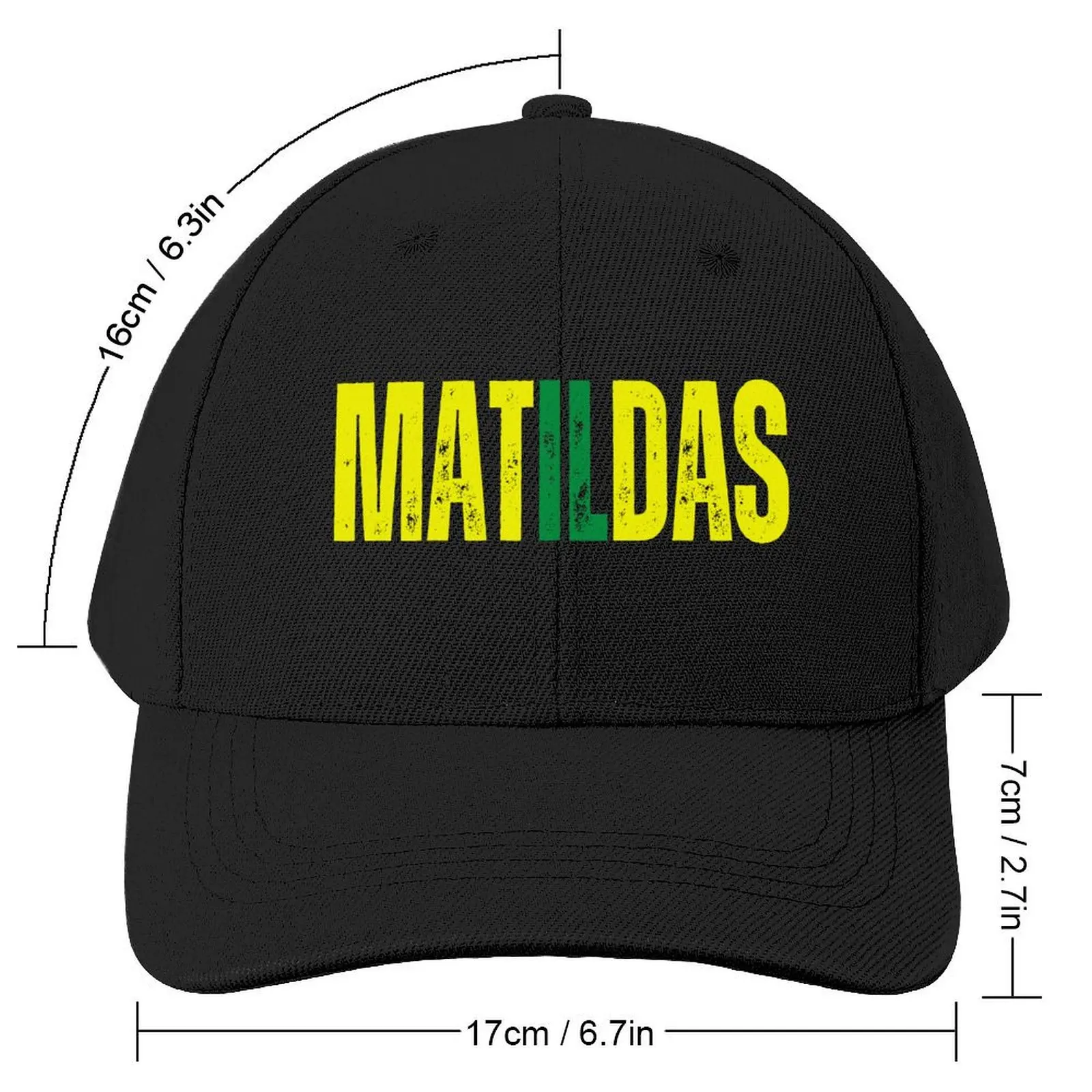 The Matildas my aussie footbal,soccer team,Australia Baseball Cap Anime Hat Hat Baseball Cap Icon Men Caps Women's