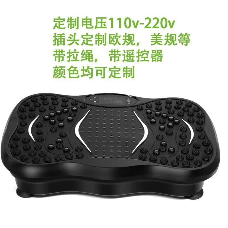Standing Vibration Fitness Plate Platform Whole Body Workout Machine Slimming Fat Shaking Weight Loss Device For Belly Waist Leg