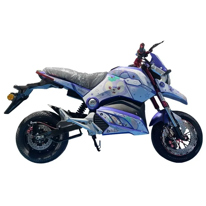 Zuimi High-end 5 Star Reviews New Adult Electric Racing Motorcycle 2000W Fastest Ebike With 72v Lithium Battery New 60v Scooter