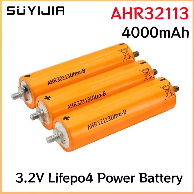 For A123 AHR32113 Lifepo4 Battery 3.2V 4000mAH 45C Rechargeable Lithium Iron Phosphate Power Battery Complete New Manufacture