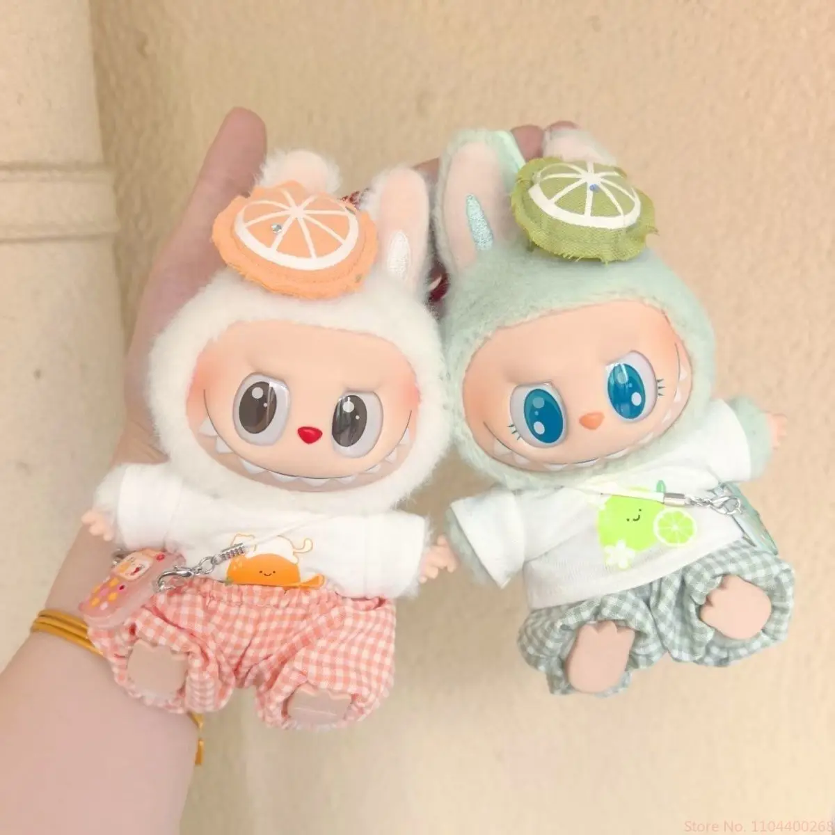 のみ服ラブブ服アクセサリーレモンオレンジセットクリップ電話アクセサリー靴かわいい漫画人形アクセサリー人形なし