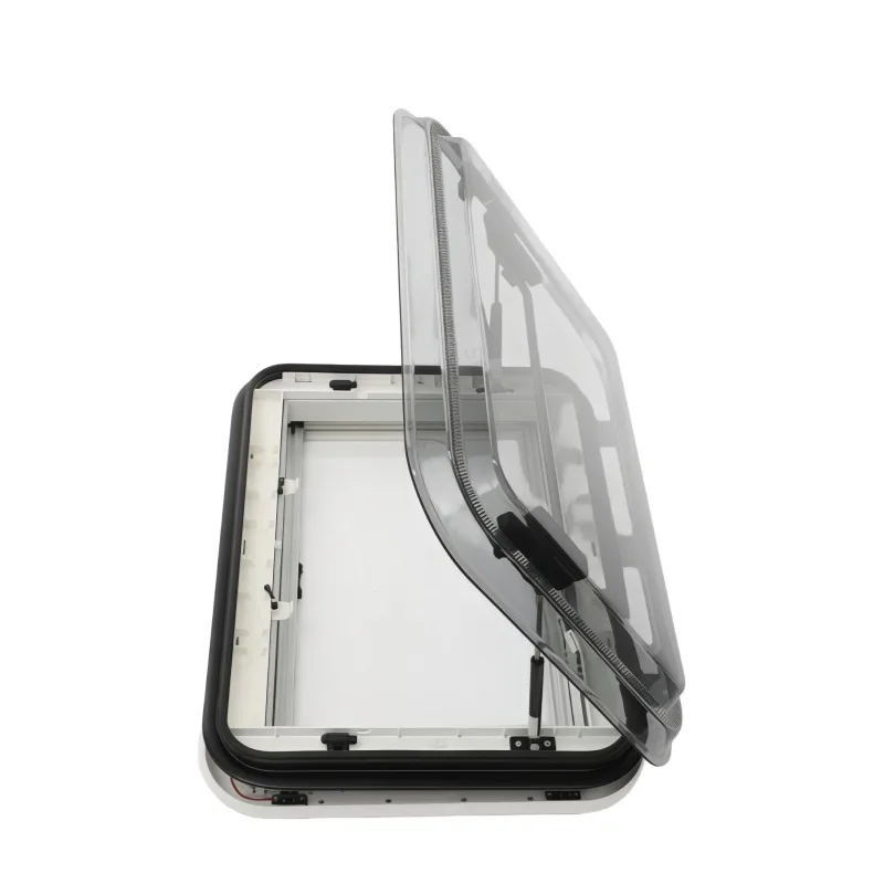 

ATV Motorhome RV Sunroof Skylight 800*500mm With Aluminum Top Frame