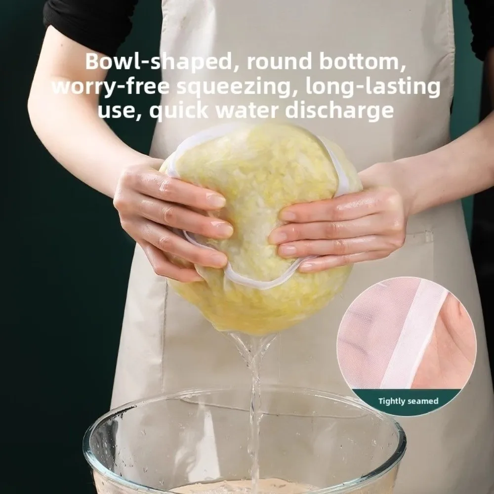 Gifts Bowl Shape Cheese Cloth Bag with Closed Edges Fine Mesh Soy Milk Bags Reusable Mesh Bag Cooking Tool