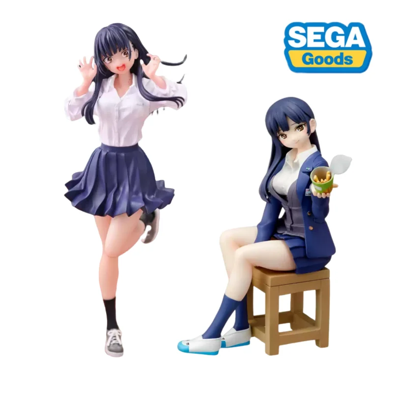 

В наличии оригинальные фигурки SEGA The Dangers in My Heart Yamada Anna Noodle Stopper, аниме-фигурка, коллекция моделей, подарок на день рождения