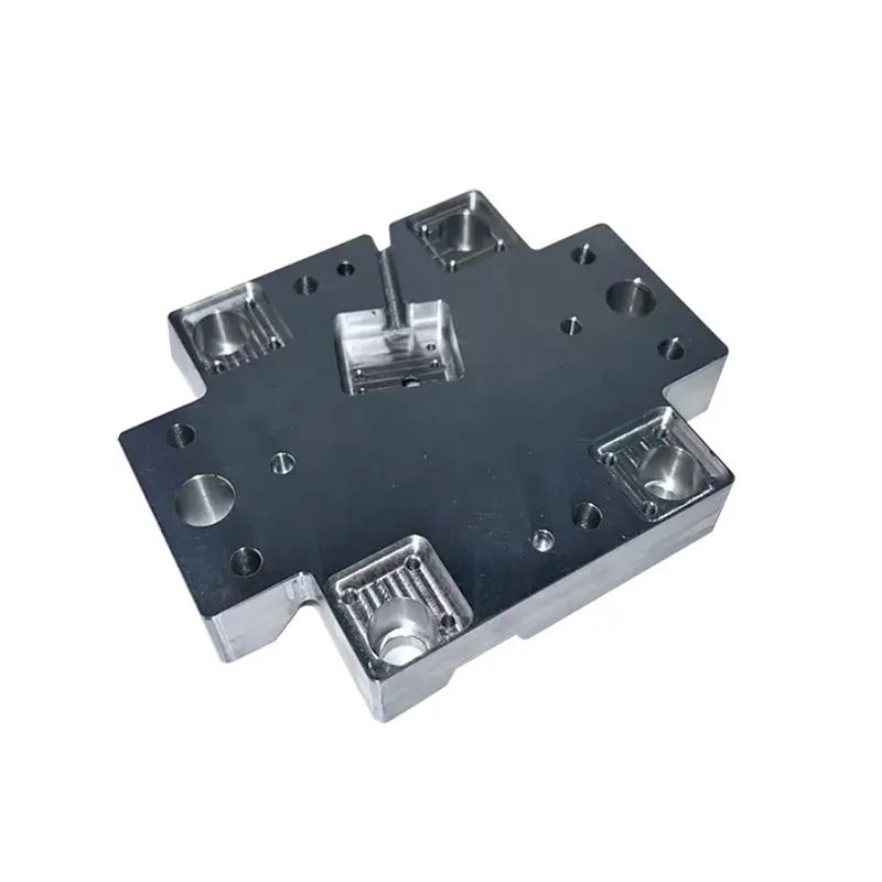 CNC جزء التصنيع خدمة مخصصة عالية الدقة أجزاء الآلات CNC الفولاذ المقاوم للصدأ مثقب L-قوس #5