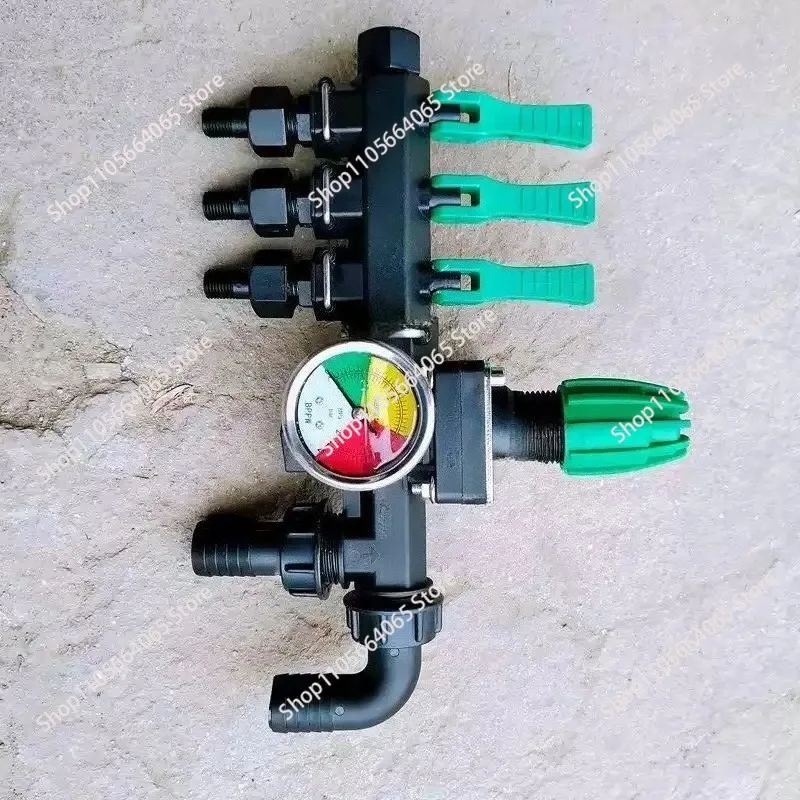 three-way water separator, high-pressure shunt and regulated return water 1pcs