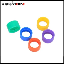 5 pcs Colour Identification Bands For Radio Antenna Suitable For P6620  XPR7550 P8668 P8268 P6600  N76 N75 Walike Talkie
