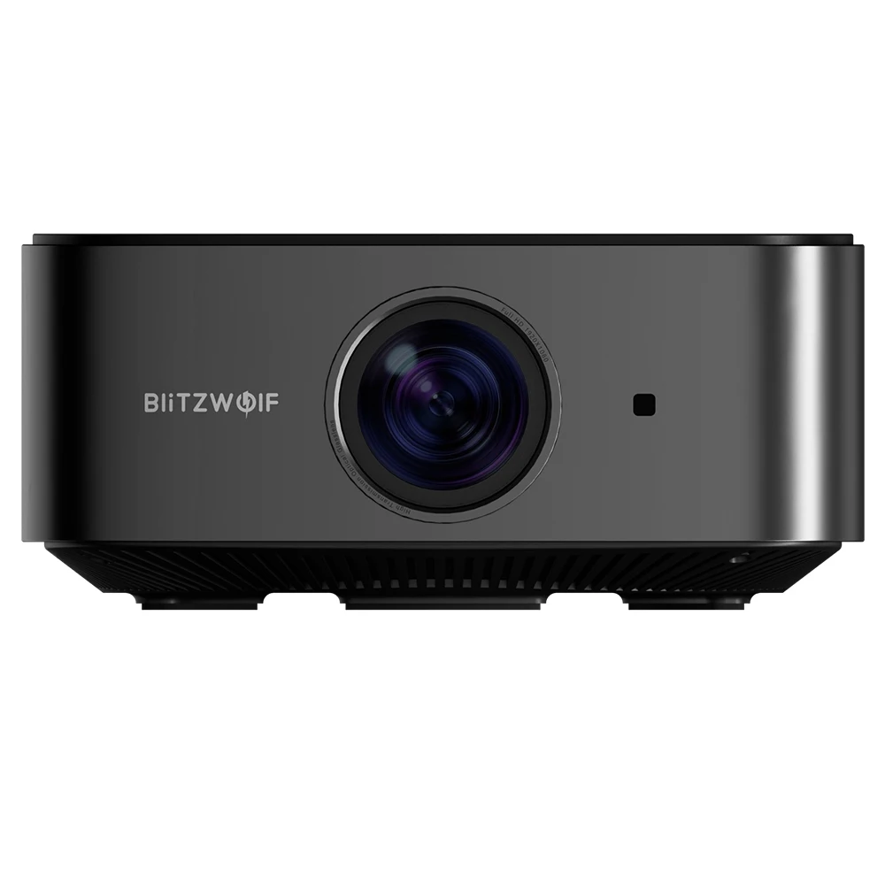 BlitzWolf BW-V10 Ultra Android TV 13.0 Projektor 4K unterstützt integrierte 500 ANSI Lumen Mental Keys Outdoor-Projektoren für Zuhause