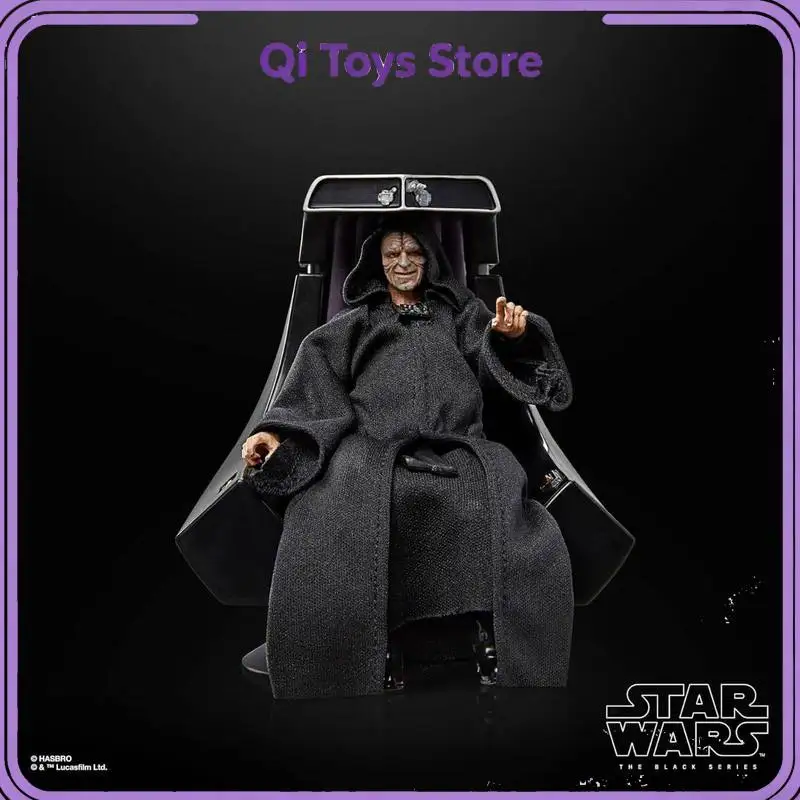 

Star Wars The Black Series Emperor Palpatine & Throne Deluxe Figure Model 6-Inch Scale Room Decor Collectible Toy Birthday Gift