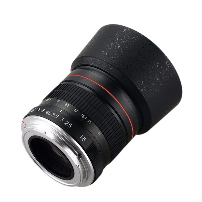 

85Mm F1.8 Camera Lens SLR Fixed-Focus Large Aperture Lens Full Frame Portrait Lens For Canon Camera Lens