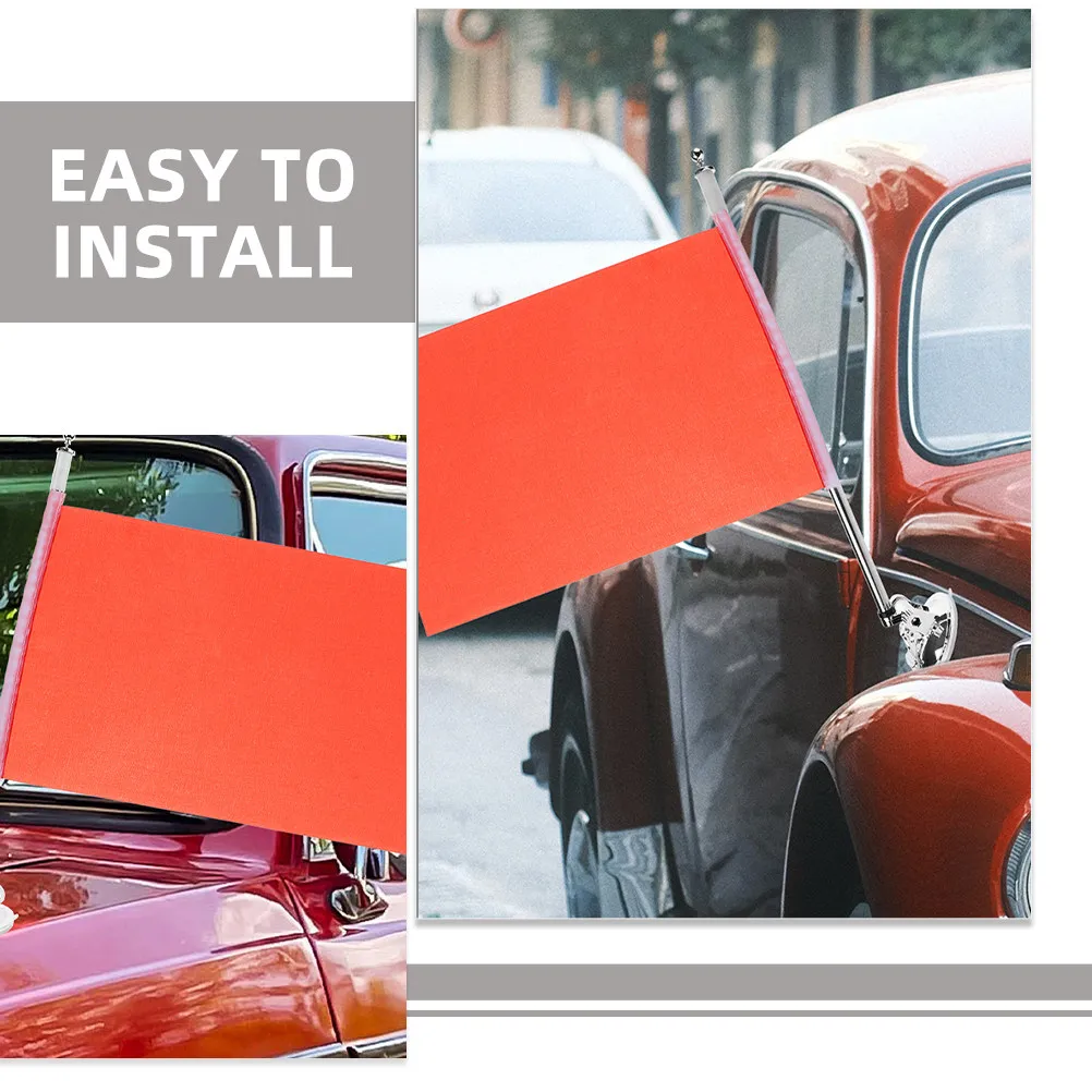 2Pcs Suction Cup Flagpole Holder Bracket Car Mount Stand Reliable Fit Small Flag Pole Car Window Use Small Flag Pole