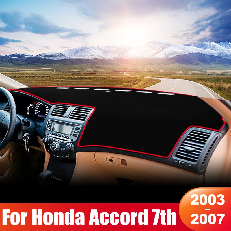 

For Honda Accord 7th 2003 2004 2005 2006 2007 Accord 7 Car Dashboard Sun Shade Cover Instrument Panel Non-slip Pad Accessories