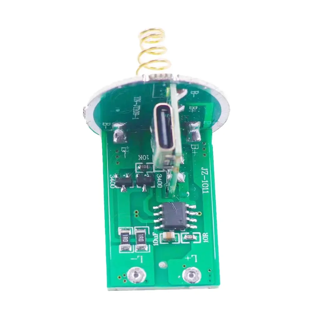 Flashlight Parts Switch Circuit Board  2-2.5A LED Driving Board with Charge Protection Type-C Micro USB Charging Port J21011