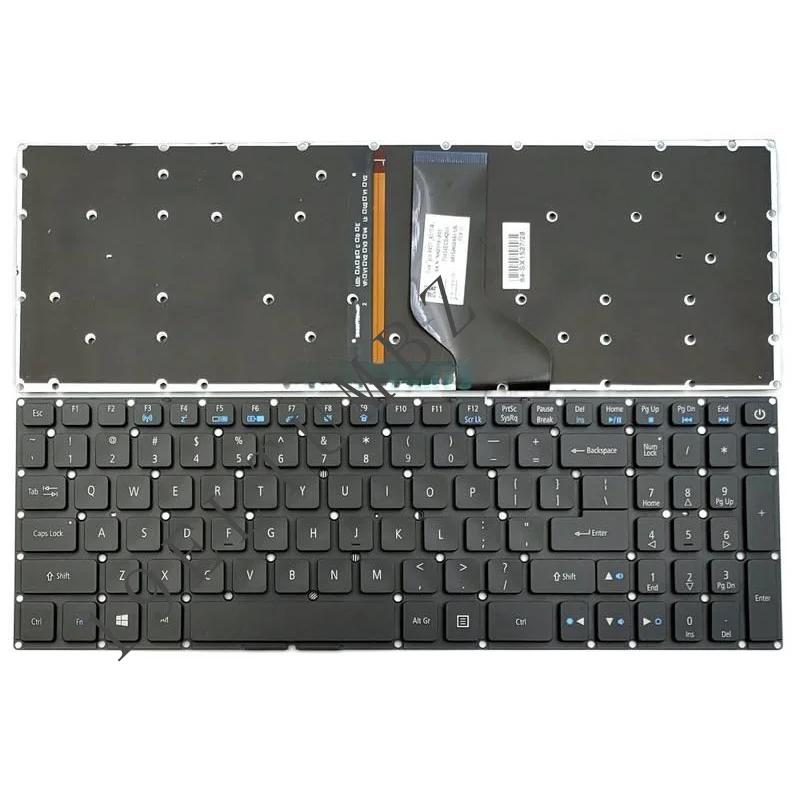 Tastiera Portatile MSI Retroilluminata Per Acer Aspire V15 Nitro VN7-571/591G - Nuova, Layout USA