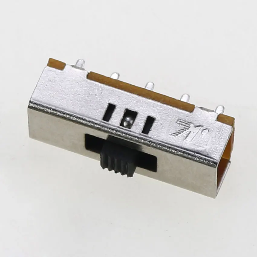 Cltgxdd 1pcs SS-23E03G2 SS-23E03G5 SS-23E03 G2 G5 2P3T Toggle Switch Drill 5 Pin 3 Gears Slide Switch